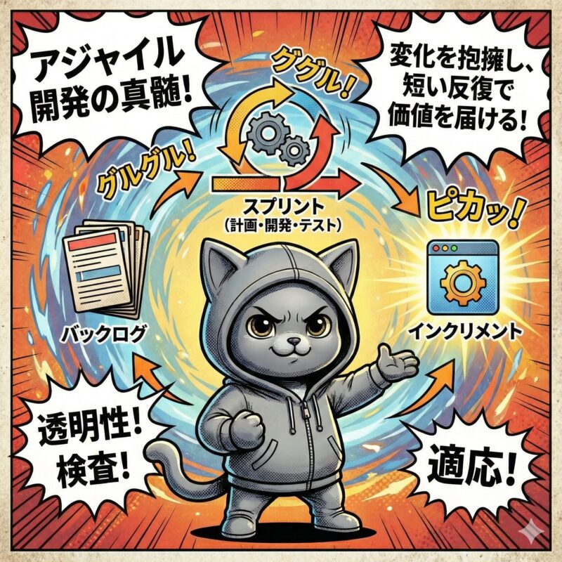 変化を抱擁し、短い反復で価値を届けるアジャイル開発