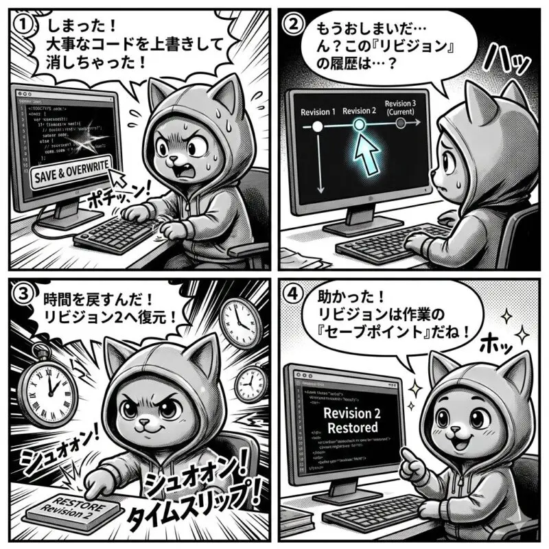 リビジョンとは？バージョンとの違いと変更管理の基本をやさしく解説